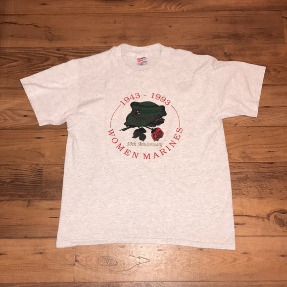 Hanes Other - 1993 WOMEN MARINES 50th ANNIVERSARY T-SHIRT